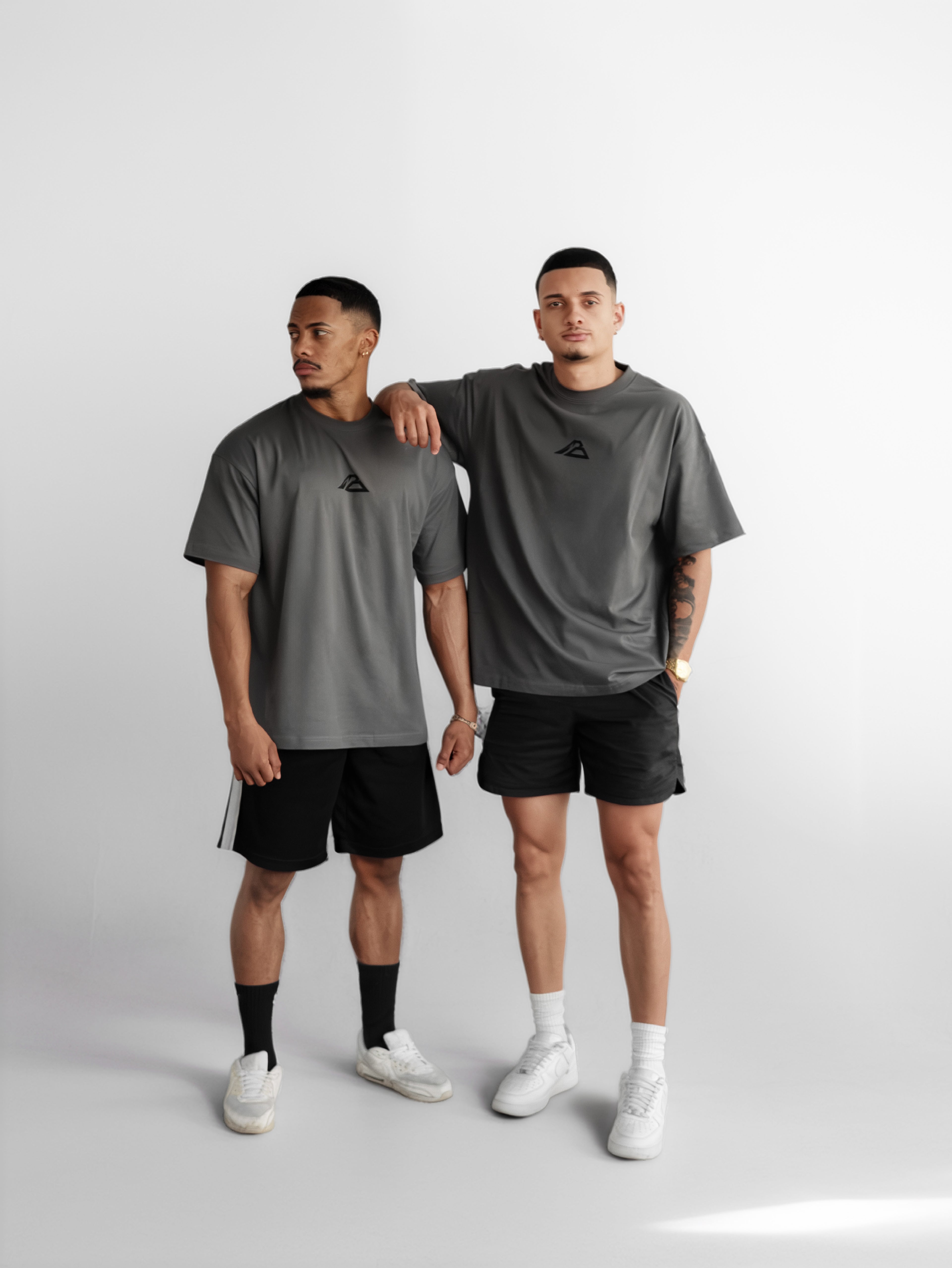 T-shirt Oversize Origine - Gris