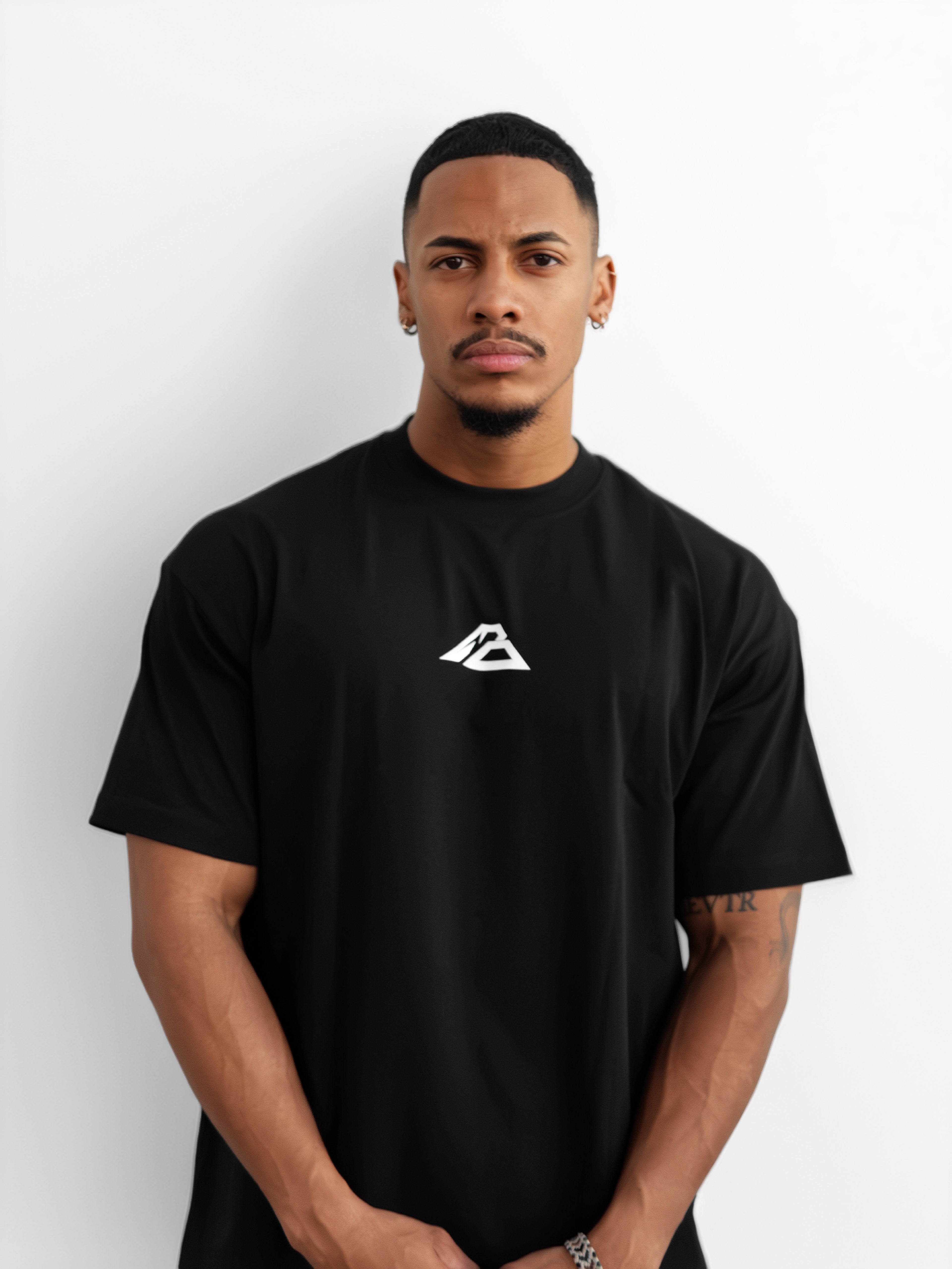 T-shirt Oversize Origine - Noir
