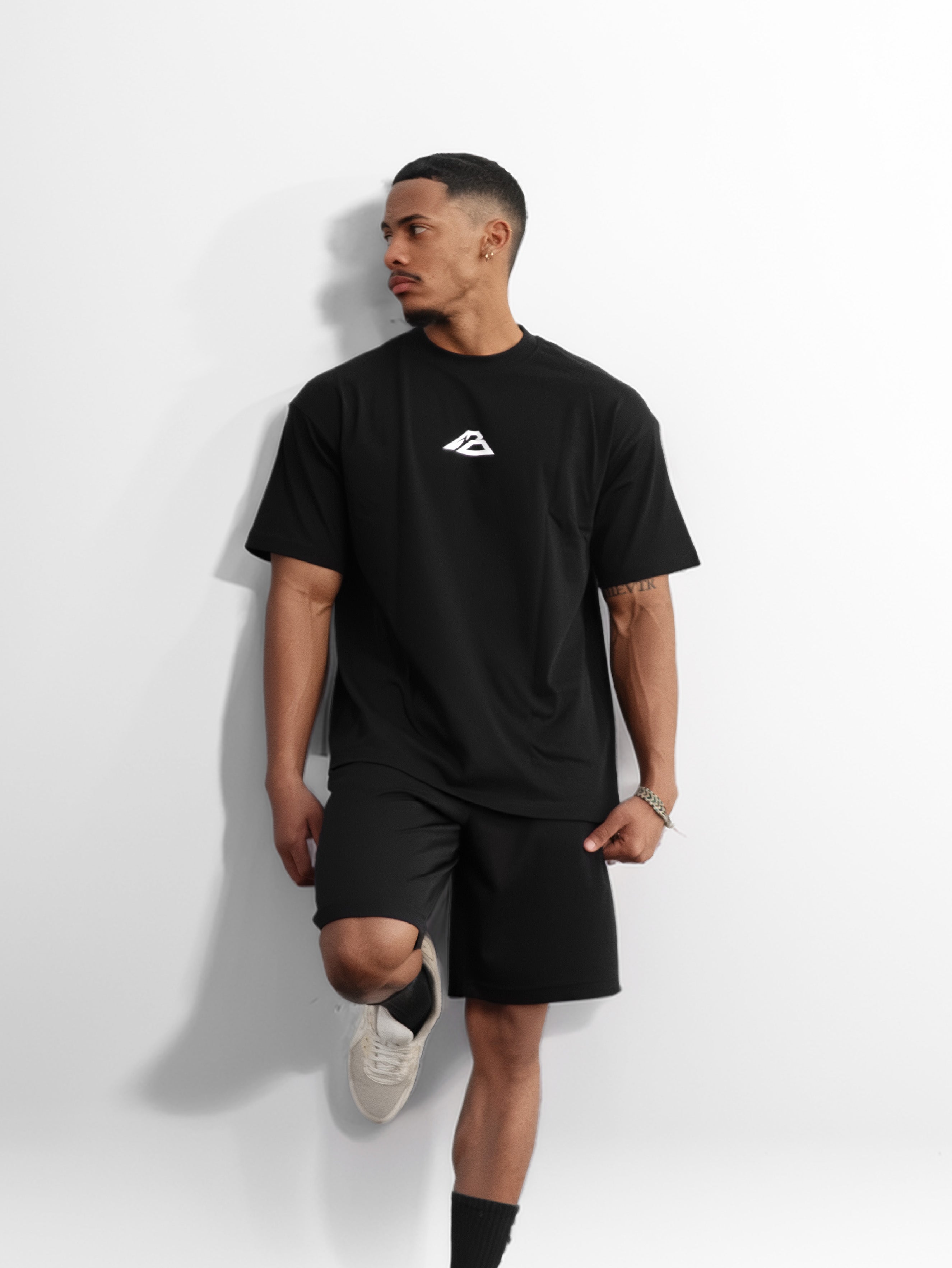 T-shirt Oversize Origine - Noir